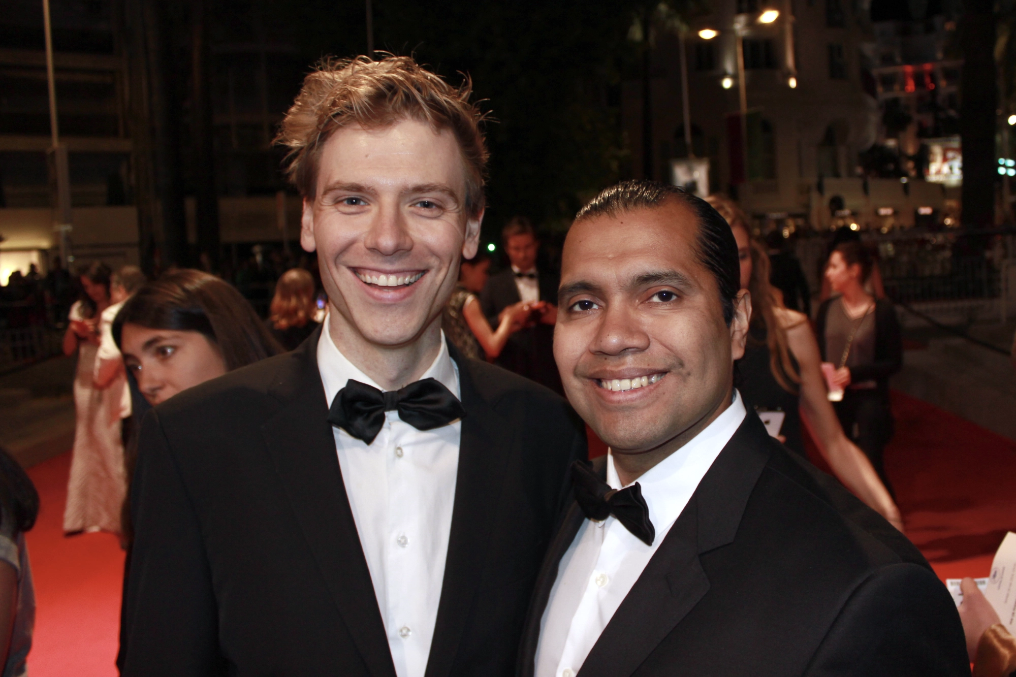 Jamie Zampini at the Cannes Film Festival